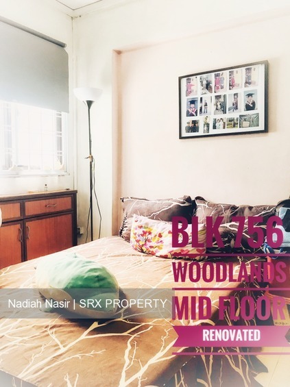 Blk 756 Woodlands Avenue 4 (Woodlands), HDB 4 Rooms #193929552